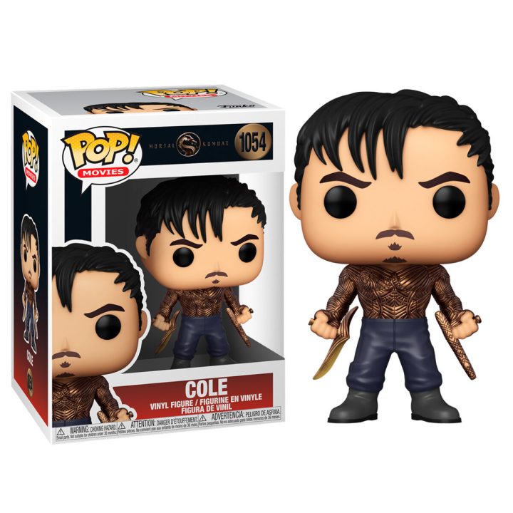 Funko Pop! Mortal Kombat Cole Young Efecto Metalico