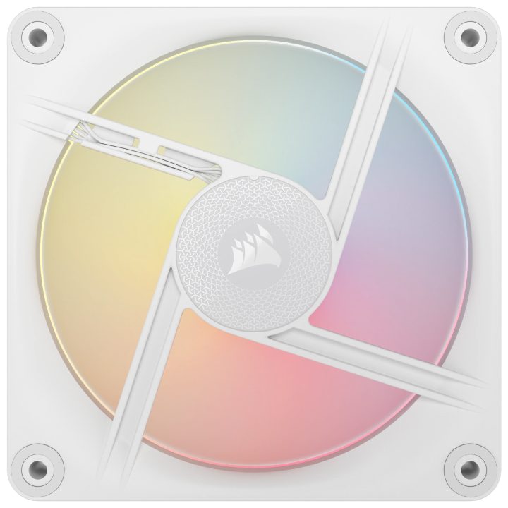 Ventilador caja Corsair LX120R icuelink RGB 3 x 120mm blanco…