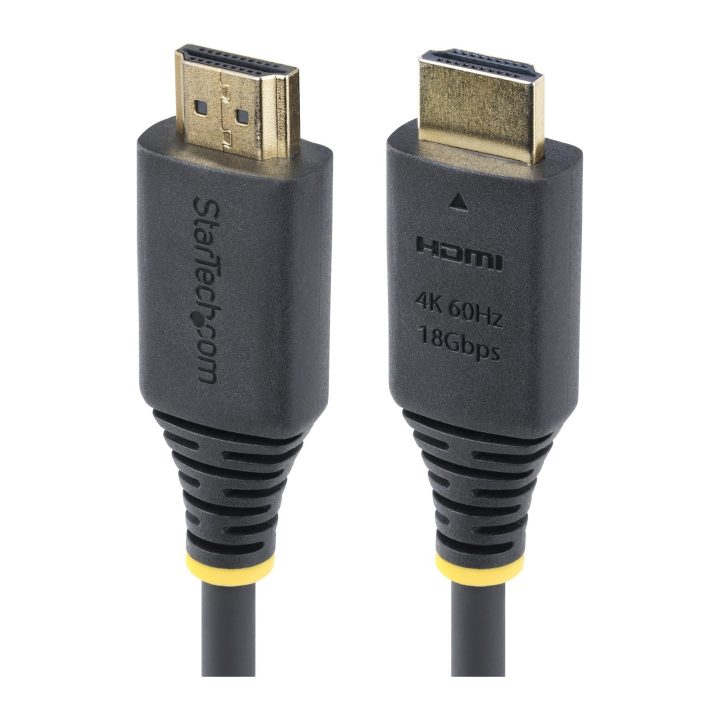 StarTech.com Premium High-Speed Certified HDMI Cable 2.4m - 4K…