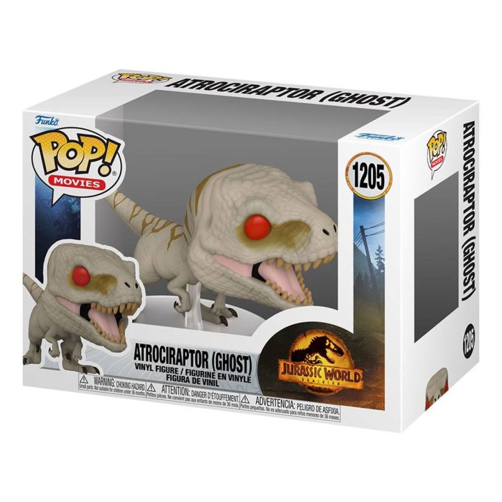 Funko Pop! Jurassic Park – Jurassic World 3 Atrociraptor (Ghost)
