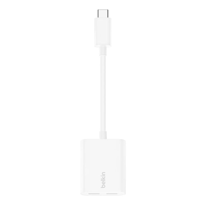 Belkin USB-C to USB-C Charging/Headphone Adapter - USB-C Male to…