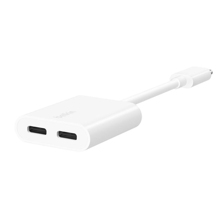 Belkin USB-C to USB-C Charging/Headphone Adapter - USB-C Male to…