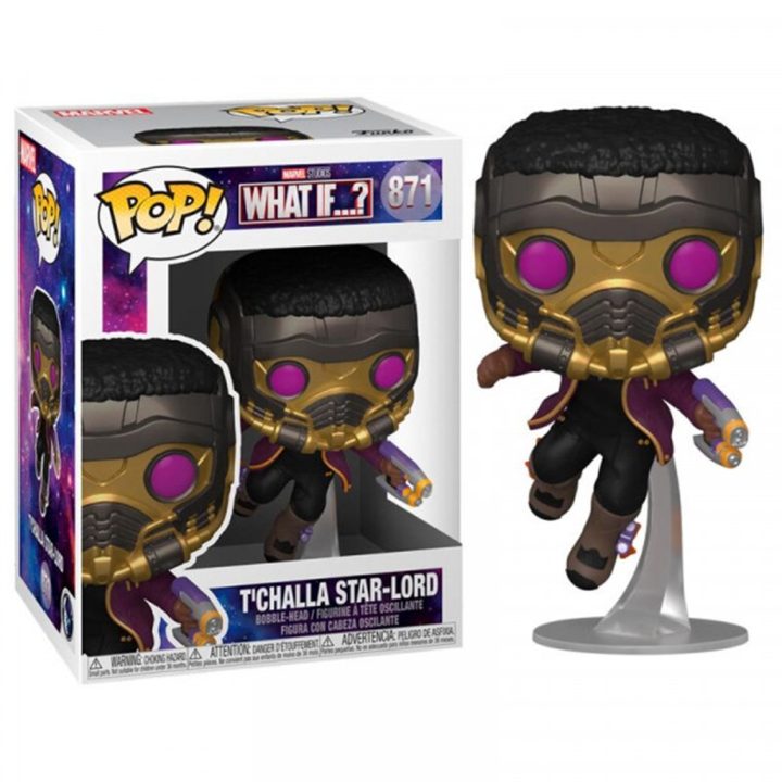 Funko Pop! Marvel – What If T'Challa Star-Lord