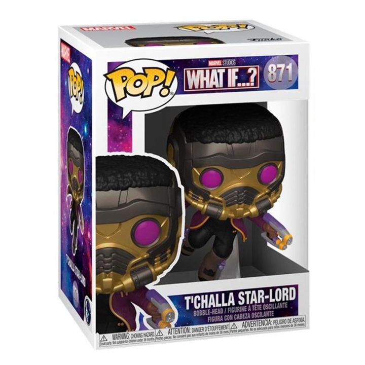 Funko Pop! Marvel – What If Tchalla Star Lord