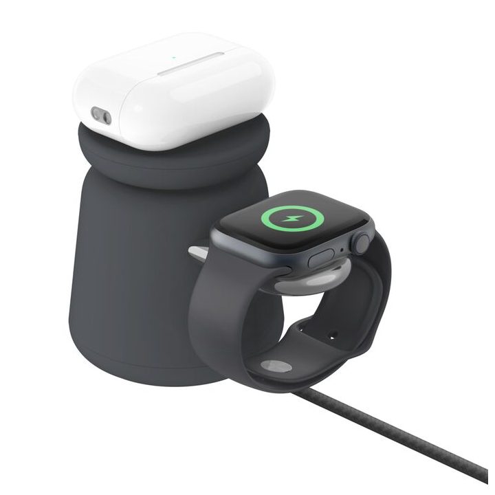 Belkin WIZ020VFH36 Powerhouse Dual Charging Stand for iPhone, Apple…