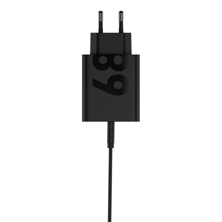 Motorola TurboPower 68W Universal Black AC Fast Charging Indoor