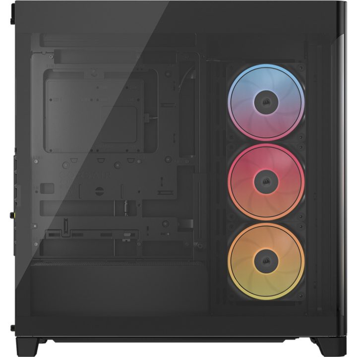 Gabinete de PC gaming Corsair 3200D rs ARGB ATX vidro temperado smoke…