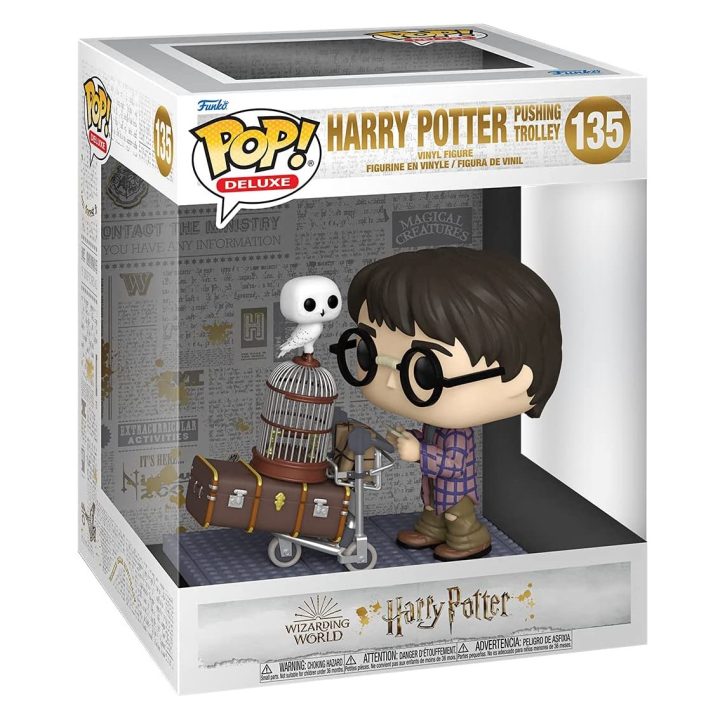 Funko Pop! Deluxe Harry Potter – Harry a empurrar o carrinho com…