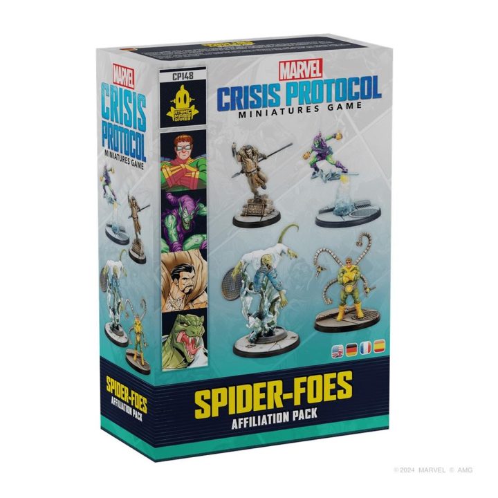Asmodee Board Game Marvel Crisis Protocol Spider-Foes Affiliation…
