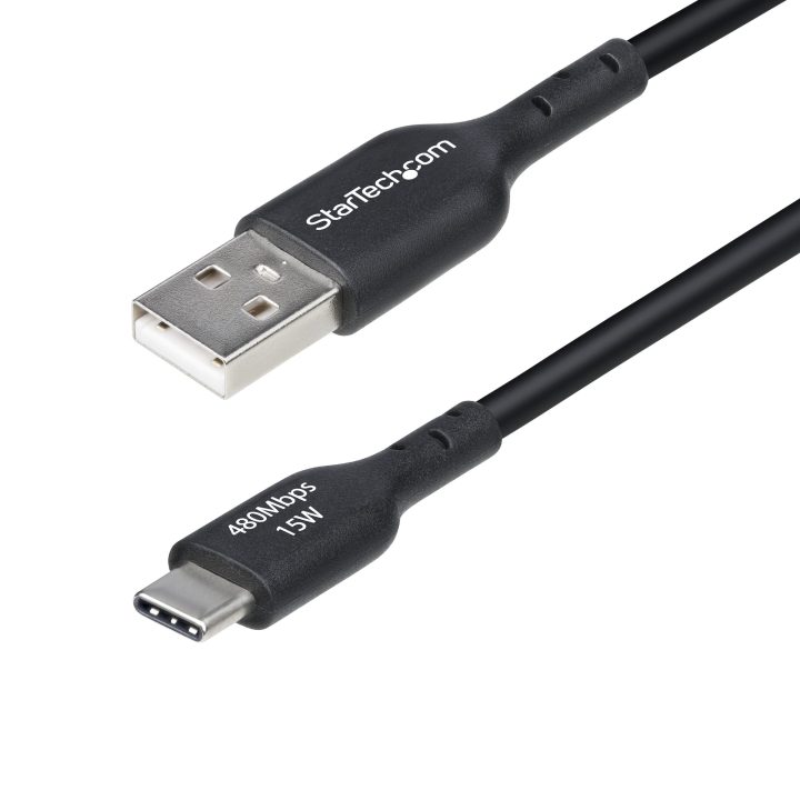 StarTech.com Cable de Carga USB-A a USB-C de 30cm - Cable Cargador…