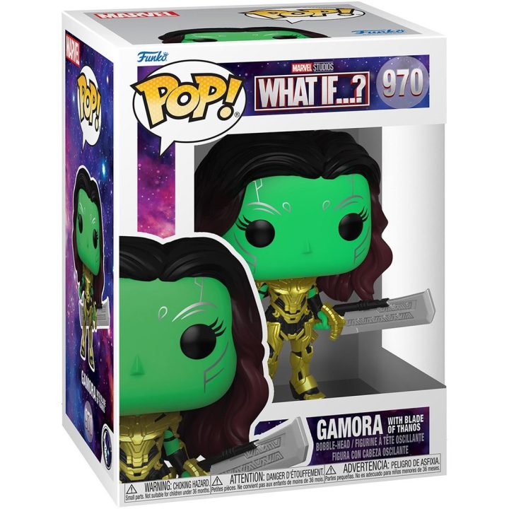 Funko Pop! Marvel – What If Gamora com Espada de Thanos