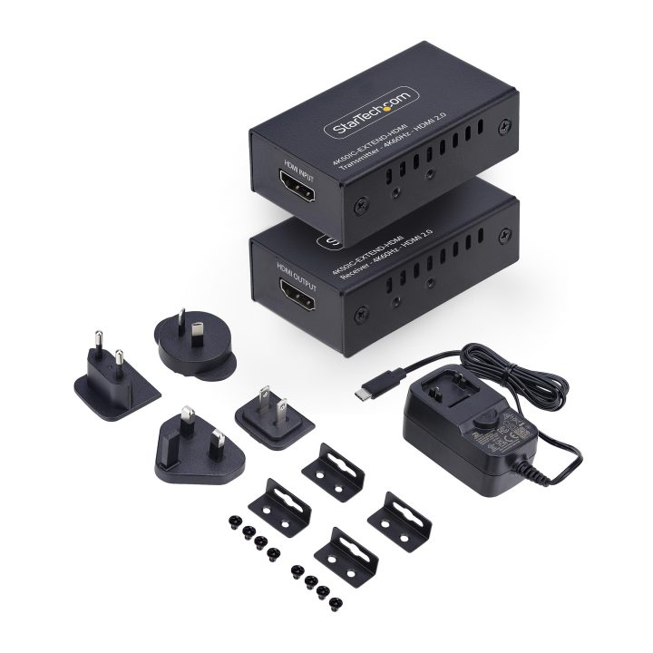 StarTech.com Extensor HDMI por Cabo CAT5e/6 - Extensor HDMI 4K 60Hz -…