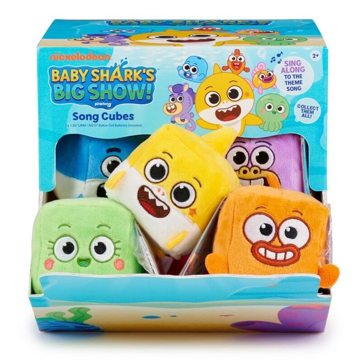 Small Plush Toys with Sounds Wowwee Baby Shark 12 Units (RS421119)