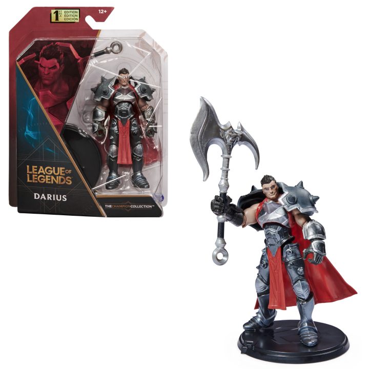 League of Legends, 10.2 cm Darius collectible figure with…