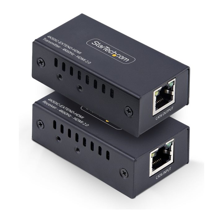StarTech.com HDMI Extender over CAT5e/6 Cable - 4K 60Hz HDMI Extender…