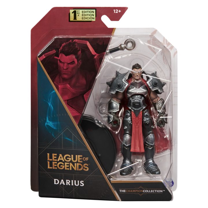League of Legends, figura colecionável de Darius de 10,2 cm com…