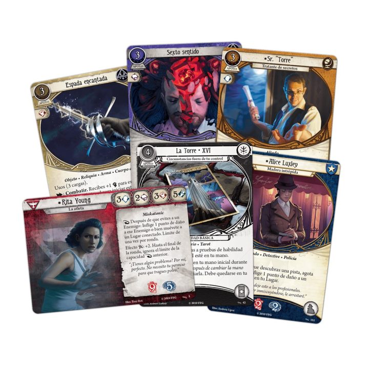 Asmodee Jogo de tabuleiro Arkham Horror LCG O Círculo Quebrado…