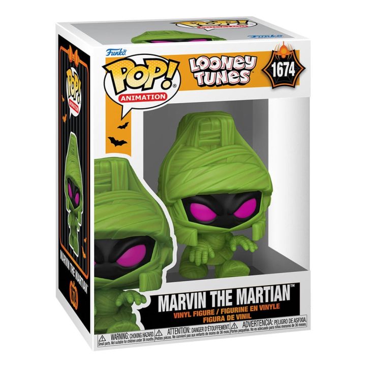 Funko Pop! Looney Tunes Marvin the Martian Mummy Halloween