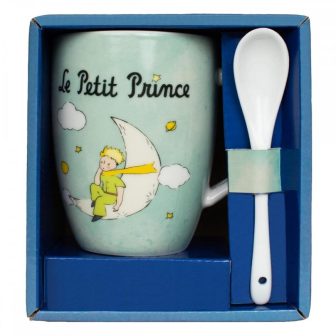 Enesco The Little Prince on the Moon Mug with Spoon (525839)