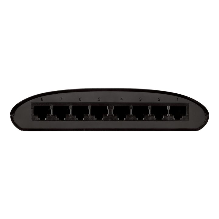 D-Link DES-1008D Unmanaged Fast Ethernet (10/100) Switch Black
