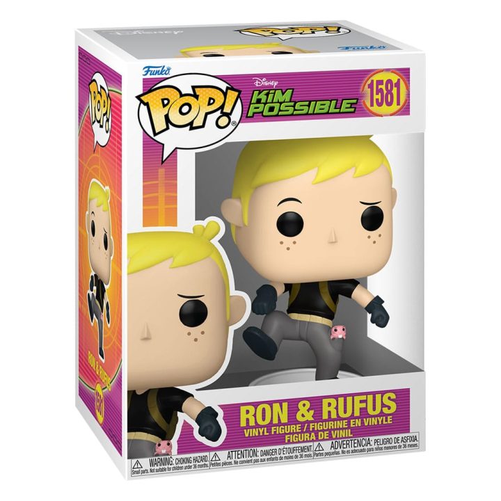 Funko Pop! Kim Possible – Disney-Ron W-Rufus