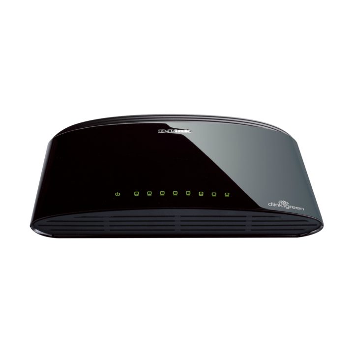 D-Link DES-1008D Unmanaged Fast Ethernet (10/100) Switch Black