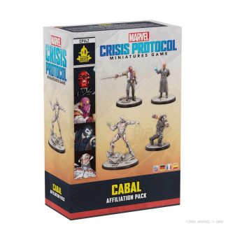Jogo de tabuleiro Asmodee Marvel Crisis Protocol Cabal Affiliation…
