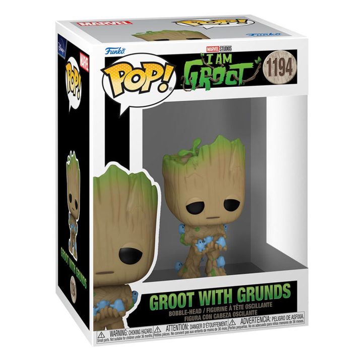Funko Pop! Marvel – Guardians of the Galaxy Groot With Grunds
