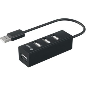 Equip 128955 USB 2.0 Interface Hub 480 Mbit/s Black