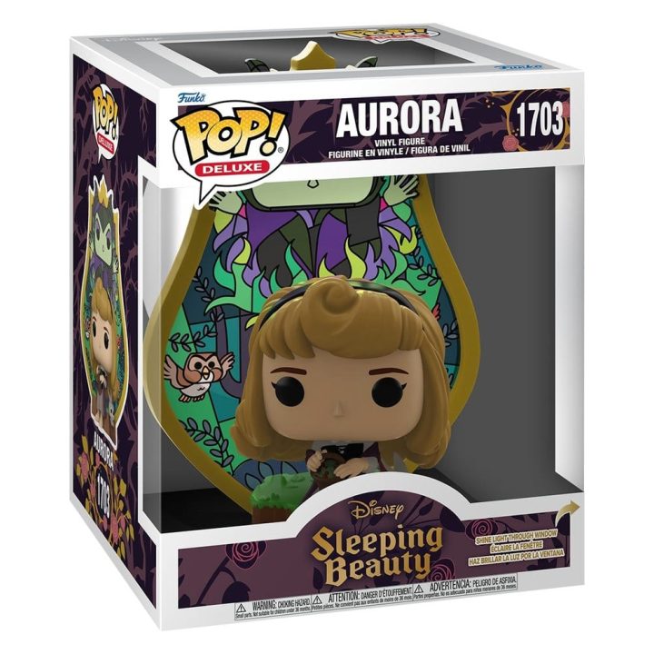 Funko Pop! Deluxe Sleeping Beauty – Disney Aurora (Glass)
