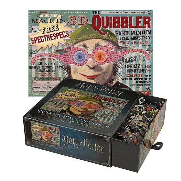 The Noble Collection Harry Potter The Quibbler Magazine Puzzle 1000…