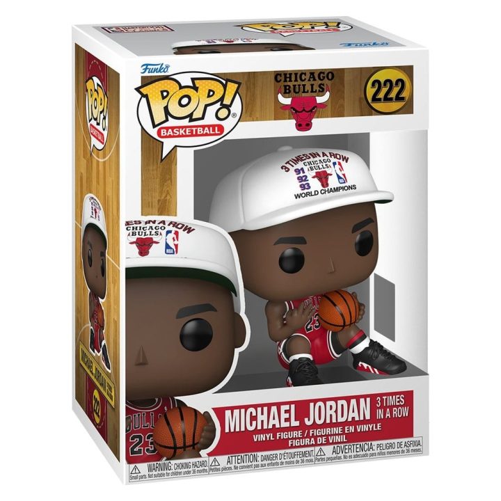 Funko Pop! Chicago Bulls – NBA Michael Jordan (3x in a Row) (nº 222)