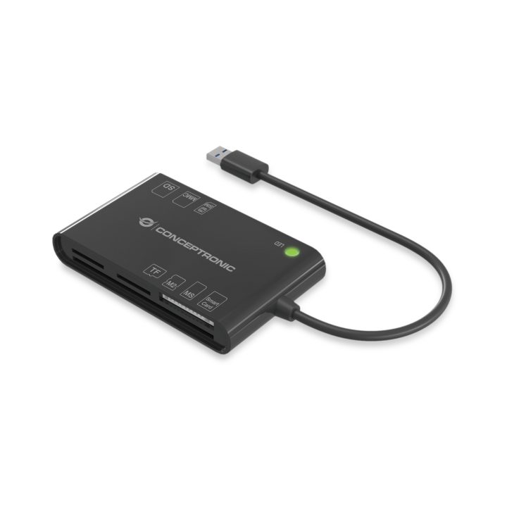 Conceptronic BIAN01B Smart Card Reader Indoor USB 3.2 Gen 1 (3.1 Gen…