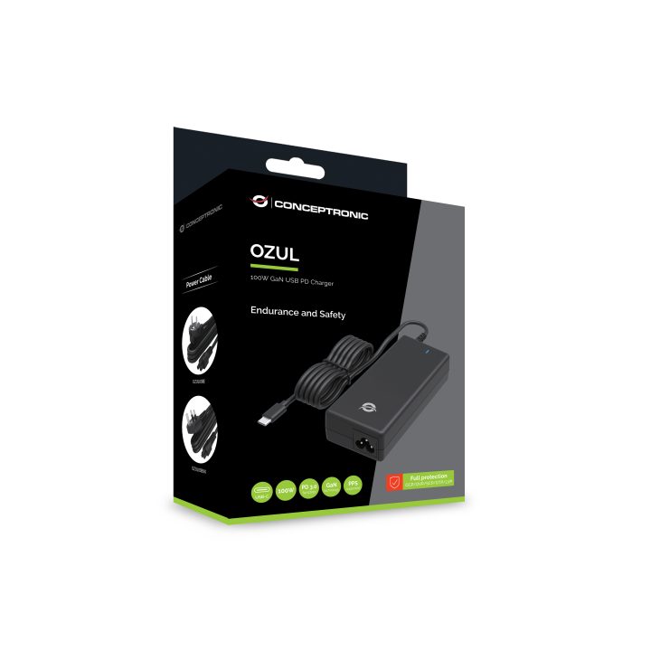 Conceptronic OZUL03BE adaptador e inversor de corrente Interior 100 W…