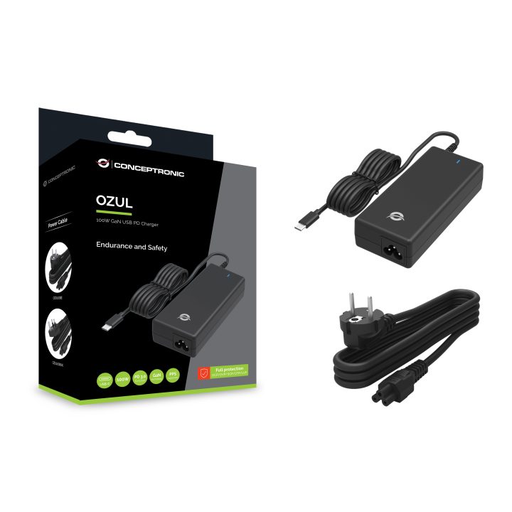 Conceptronic OZUL03BE adaptador e inversor de corrente Interior 100 W…