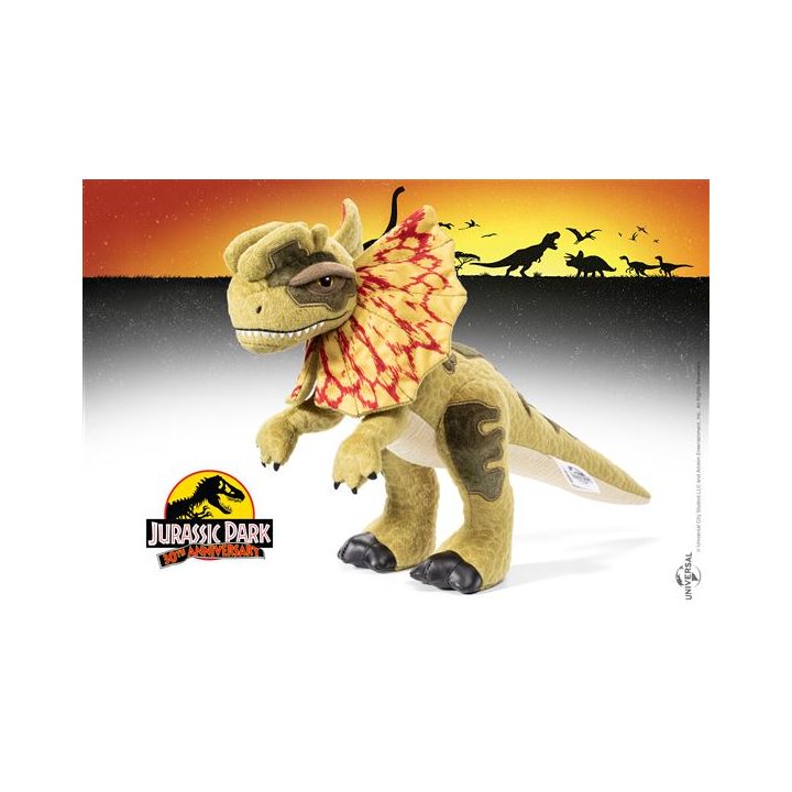 The Noble Collection Jurassic Park Dilophosaurus Plush (NN2434)