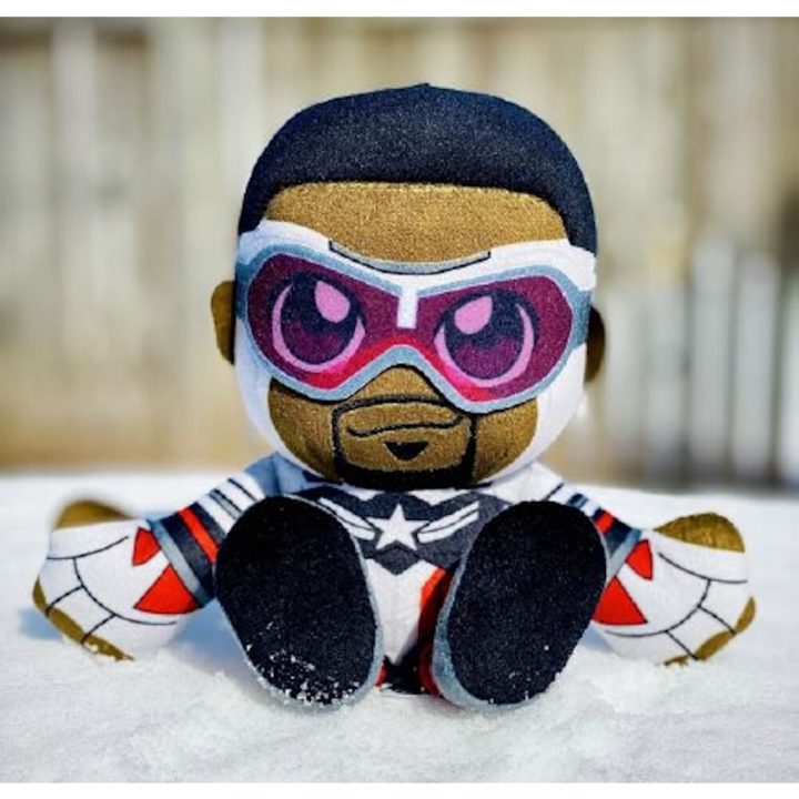 Uncanny Brands Marvel Sam Wilson Captain America Plush