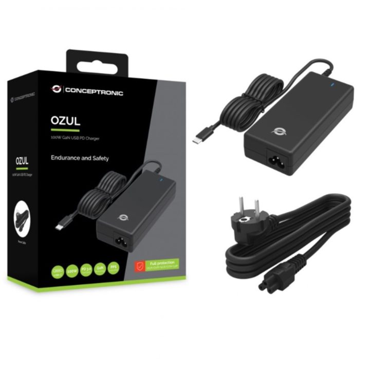 Conceptronic OZUL03BE adaptador e inversor de corrente Interior 100 W…
