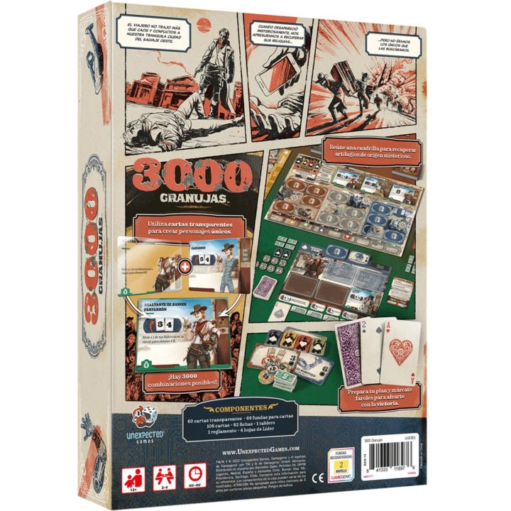 Asmodee Board Game 3000 Scoundrels PEGI 12 (UG03ES)
