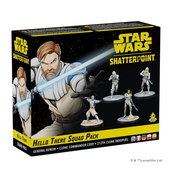 Asmodee Star Wars Shatterpoint Hello There General Obi-Wan Kenobi…