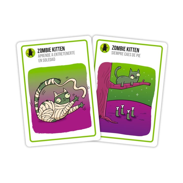 Asmodee Board Game Exploding Kittens Zombie Kittens Recommended Age…