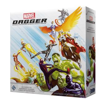 Asmodee Marvel D.A.G.G.E.R. Board Game, Recommended Age 12+ (MD01ES)