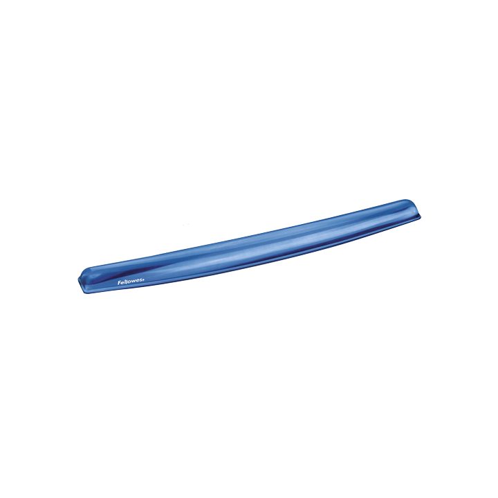 Fellowes 9113709 Blue Gel Keyboard Wrist Rest