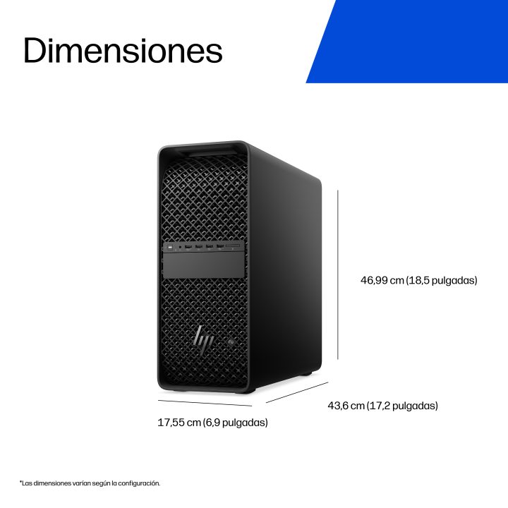 HP None 64 GB DDR5-SDRAM 1 TB SSD Windows 11 Pro Tower Workstation