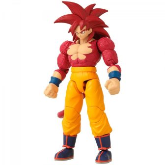 Bandai Red SS4 Goku Daima Dragon Stars Figure (New) (40737)