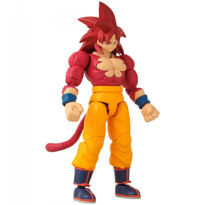 Bandai Red SS4 Goku Daima Dragon Stars Figure (New) (40737)