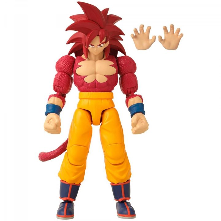 Bandai Red SS4 Goku Daima Dragon Stars Figure (New) (40737)