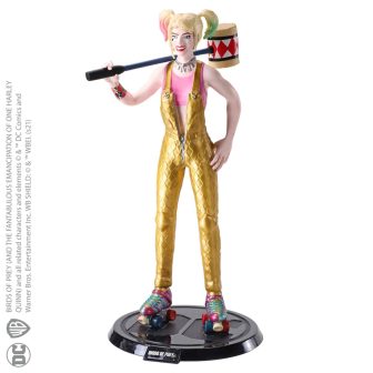 Figura The Noble Collection Bendyfigs DC Comics Aves de Presa Harley…