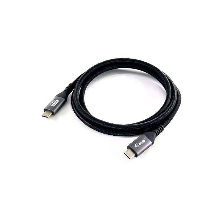 Equip 128381 USB 4 Gen 3 C to C Cable, M/M, 1.2m, PD3.1 240W…