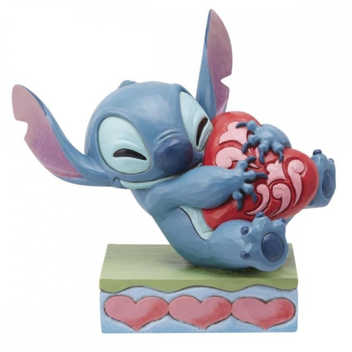Enesco Disney Stitch Hugging a Heart Figure (6014316)